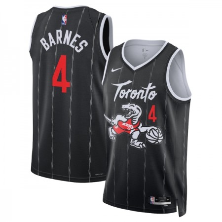 Camiseta Hombre Toronto Raptors Scottie Barnes 2025-26 Nike City Edition Negro Swingman Camiseta Hombre Toronto Raptors Scottie Barnes 2025-26 Nike City Edition Negro Swingman